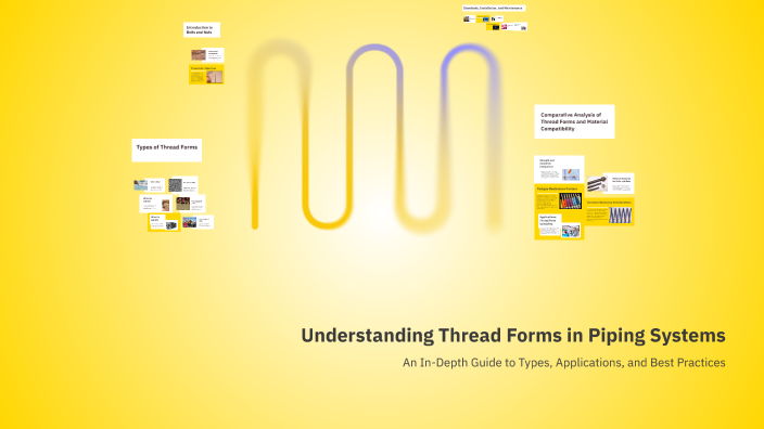 Understanding Thread Forms in Piping Systems by Mina Hossein Poori on Prezi