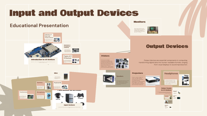 Input and Output Devices by Олег Цыбынюк on Prezi