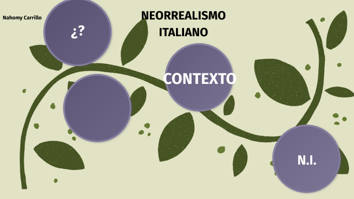 NEORREALISMO ITALIANO by on Prezi