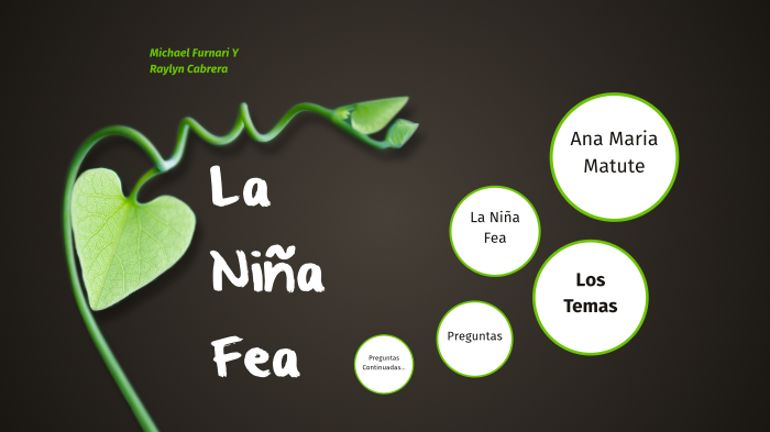 La Niña Fea - Ana María Matute by Raylyn Cabrera on Prezi