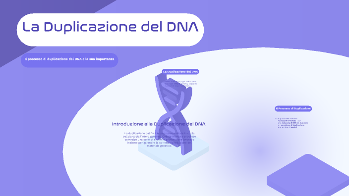 La Duplicazione del DNA by Leonardo Vignola on Prezi