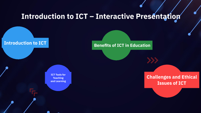 Introduction to ICT – Interactive Presentation by OMER ALI on Prezi