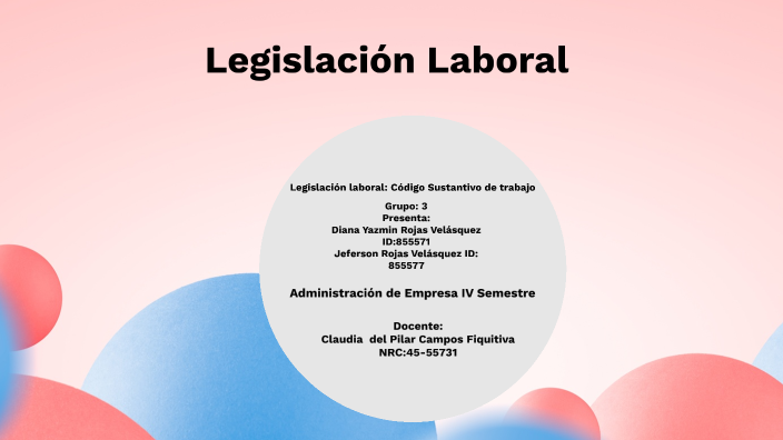 Legislación Laboral by Lucas Bobadilla on Prezi