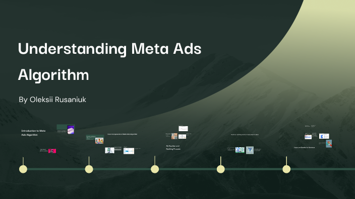 Ads Algorithm Understanding Meta Ads Algorithm by anna samoilenko on Prezi