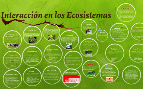 Interacción en los Ecosistemas by Claudia Vilchez on Prezi