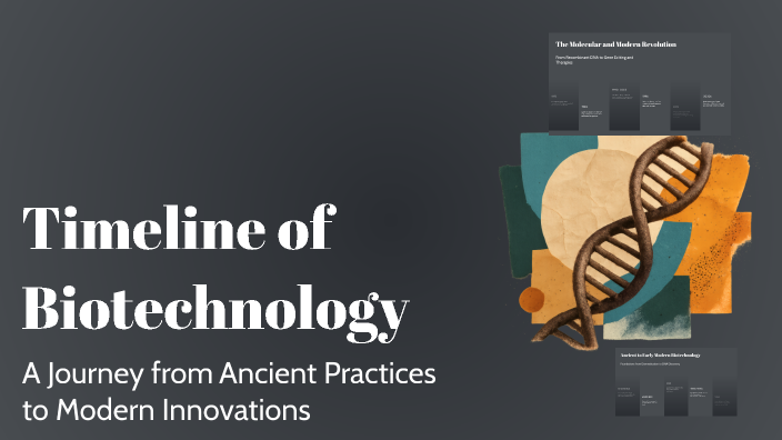 Timeline of Biotechnology by xavier kaarsberg on Prezi