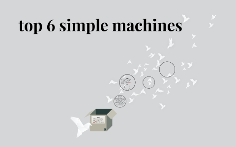 top six simple machine. by jay durrell