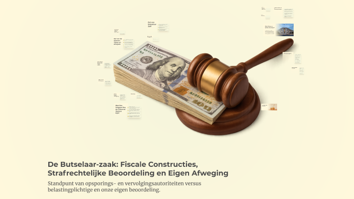 De Butselaar-zaak: Fiscale Constructies, Strafrechtelijke Beoordeling ...