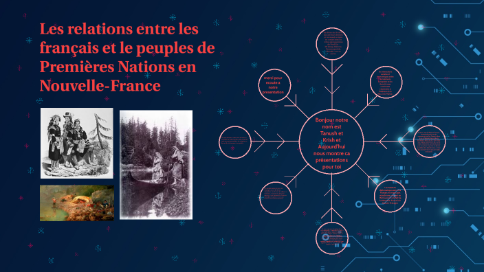 Les relations entre les français et le peuples de Premières Nations en ...