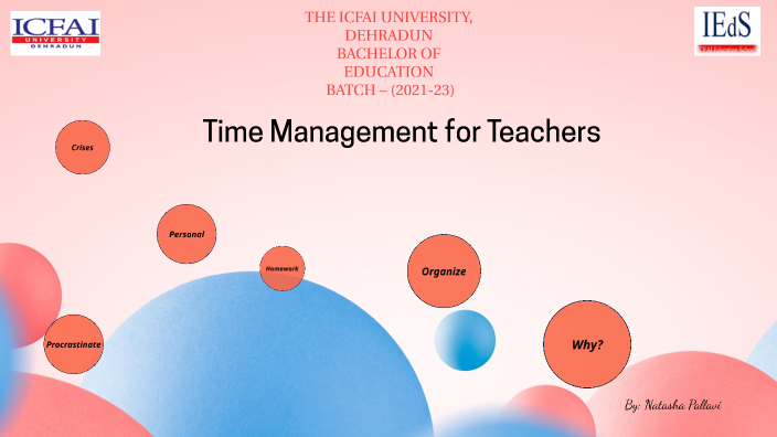 research on time management for teachers