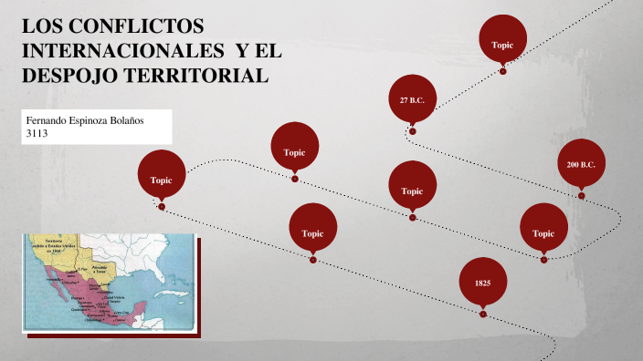 LOS CONFLICTOS INTERNACIONALES Y EL DESPOJO TERRITORIAL by Fernando