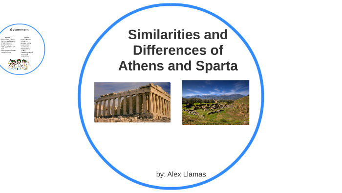 what are the similarities between athens and sparta
