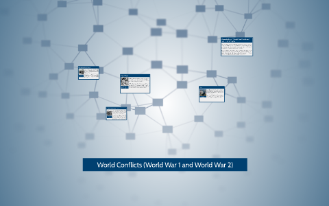 what kind of conflict was world war 1 and 2