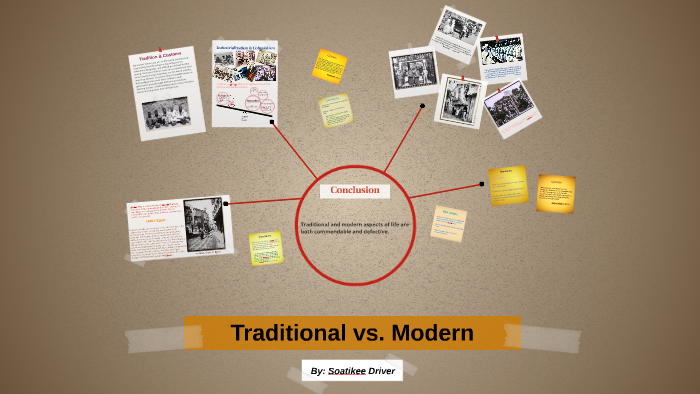 Traditional vs. Modern by Soatikee Driver