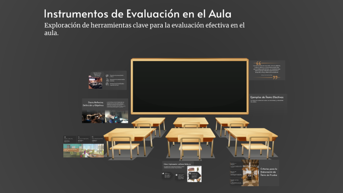 Instrumentos de Evaluación en el Aula by Michael Cruz Benitez on Prezi