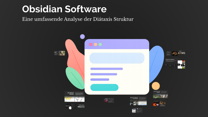 Obsidian Software by Niklas Schmidt on Prezi