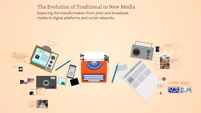 The Evolution of Traditional to New Media by Michael Solano on Prezi