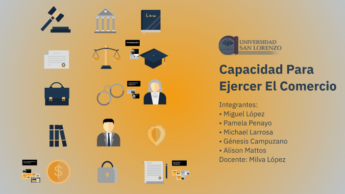 Capacidad Para Ejercer El Comercio by Gene Lezcano on Prezi