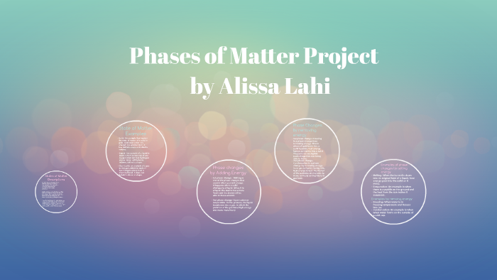 Phases of Matter Project by alissa lahi on Prezi