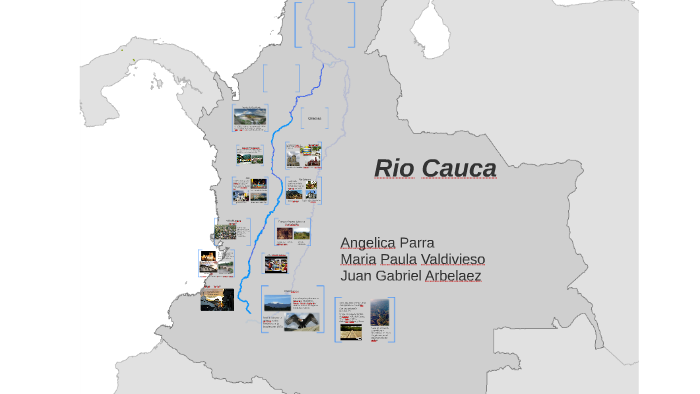 mapa de rio cauca