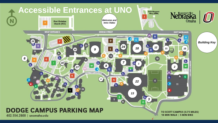 UNO Campus Map by Shelby Burr on Prezi