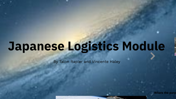 Japanese logistics module by Talon Rapier on Prezi