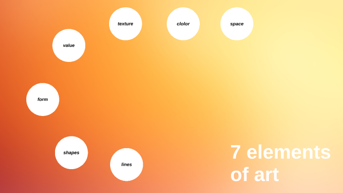 7 Elements Of Art By Nash Rogers On Prezi