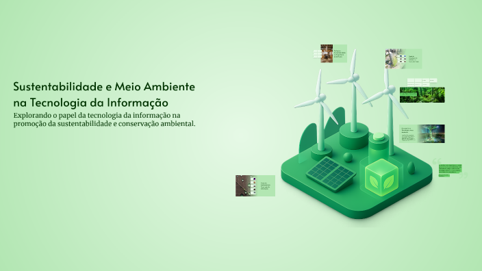 Sustentabilidade e Meio Ambiente na Tecnologia da Informação by Joao ...