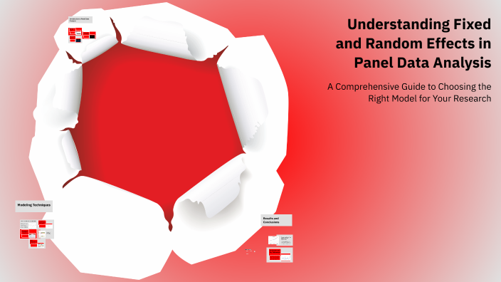 Understanding Fixed and Random Effects in Panel Data Analysis by Ahmed ...
