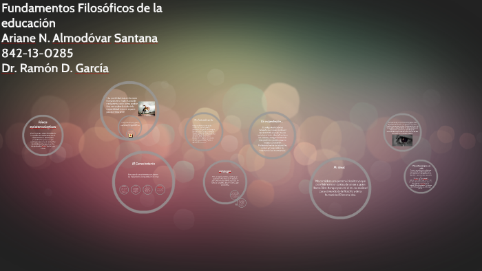 Fundamentos Filosoficos de la educacion by Ariane Nicole on Prezi