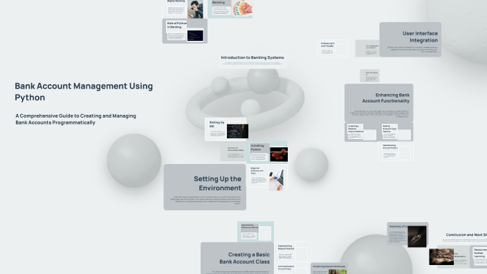 Bank Account Management Using Python by Maria Karapetyan on Prezi