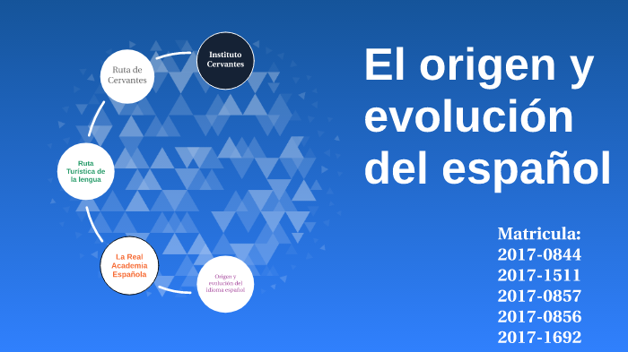 El origen y evolución del español by ailyn vanterpool on Prezi