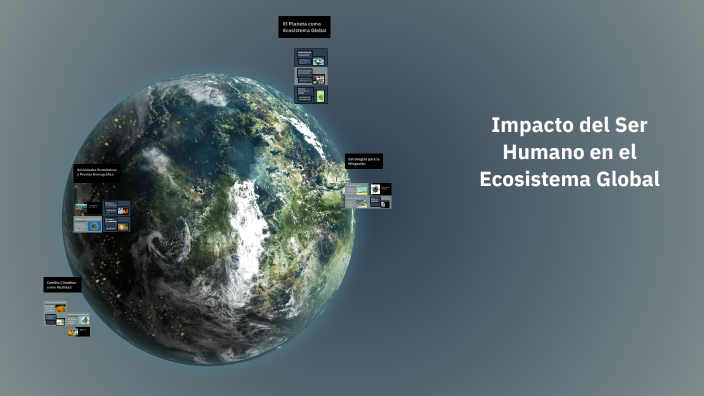 Impacto del Ser Humano en el Ecosistema Global by Izan Martínez on Prezi