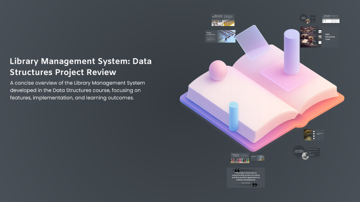 Library Management System Data Structures Project Review By Jamie