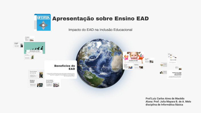 Apresentação sobre Ensino EAD by Julia Mayara on Prezi