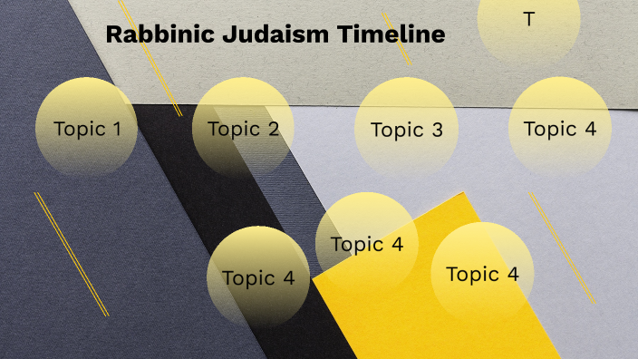 Rabbinic Judaism: Timeline By Aidan Delgado On Prezi