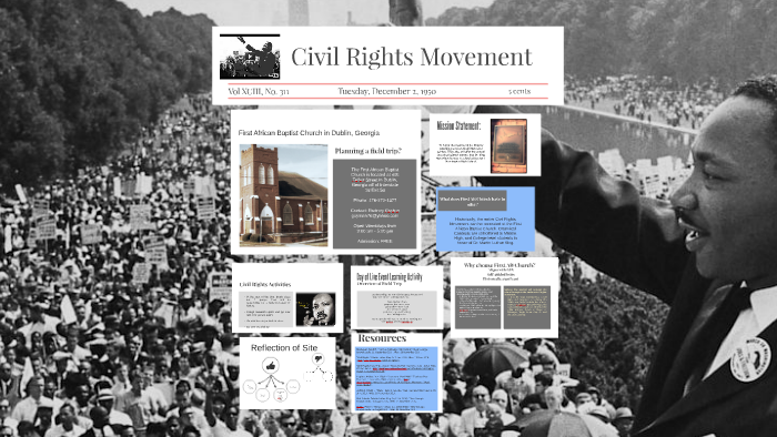 CIVIL RIGHTS MOVEMENT by Erica Thomas on Prezi