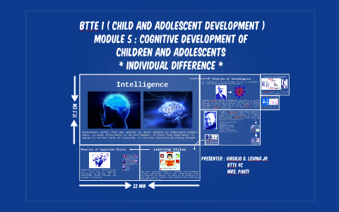 Cognitive development of discount child and adolescent