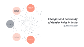 Changes And Continuity Of Gender Roles In India By Kimberlee Sauer