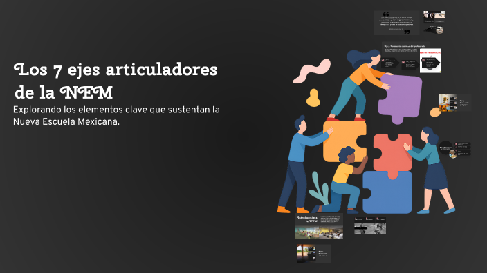 Los 7 ejes articuladores de la NEM by Roberto Bracamonte Feria on Prezi