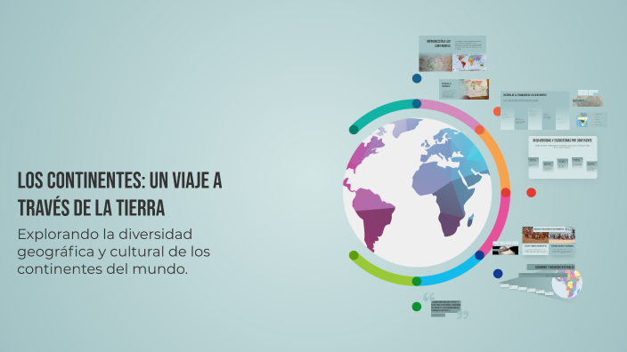 Los Continentes: Un Viaje a Través de la Tierra by Yeraldin coronado on ...