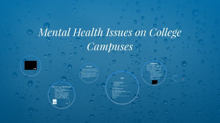 Mental Health Issues on College Campuses by Dana Orozco on Prezi