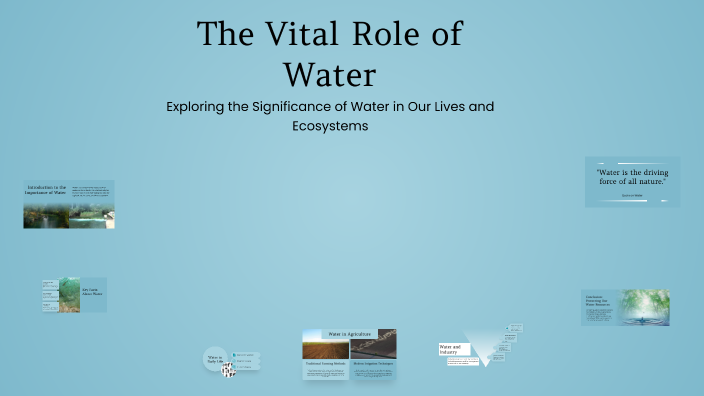 The Vital Role of Water by Kashma Peshawa on Prezi