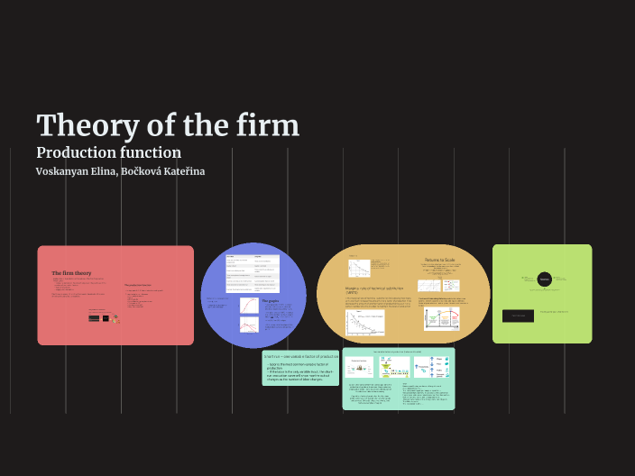 Theory of the firm - production function by Kateřina Bočková on Prezi