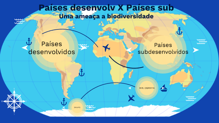 países desenvolvidos X países subdesenvolvidos by igor marcelo on Prezi