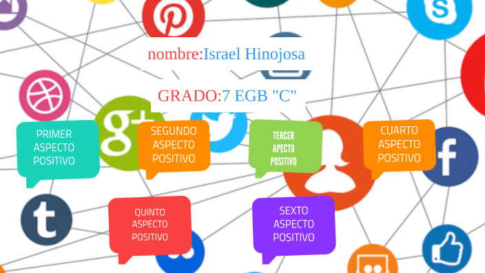 ASPECTOS POSITIVOS DE LAS REDES SOCIALES by Israel Hinojosa on Prezi