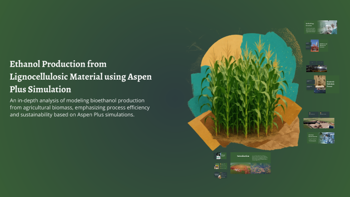 Ethanol Production from Lignocellulosic Material using Aspen Plus ...