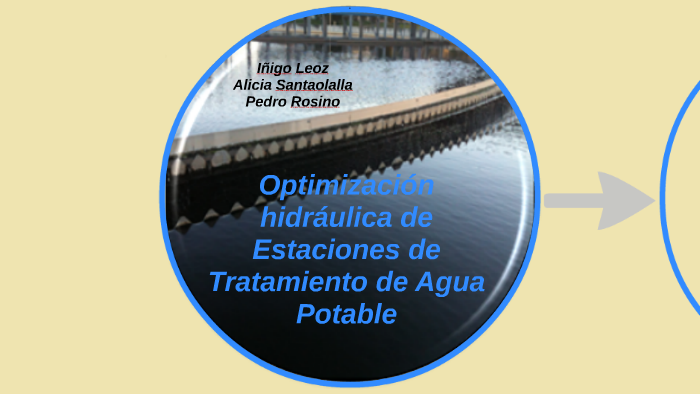 Optimización hidráulica de Estaciones de Tratamiento de Agua by Alicia ...