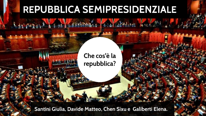 Repubblica semipresidenziale by Giulia Santini on Prezi