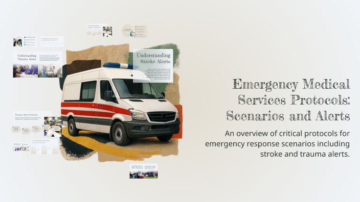 Emergency Medical Services Protocols: Scenarios and Alerts by Gabriella ...